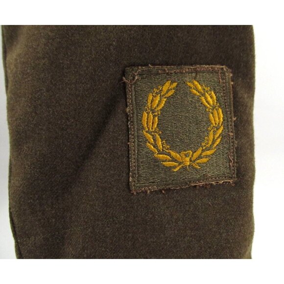 WWII US Army Air Corp Wool Jacket Olive 9th Army Utah Beach Northeast Europe 35L - Picture 12 of 15